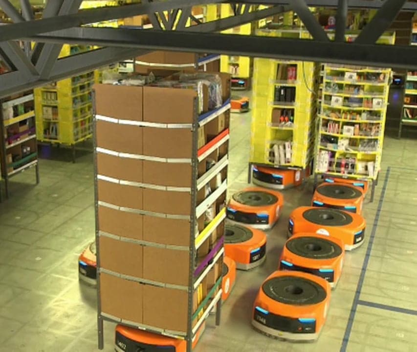 Use of Robots In Warehouses  Image