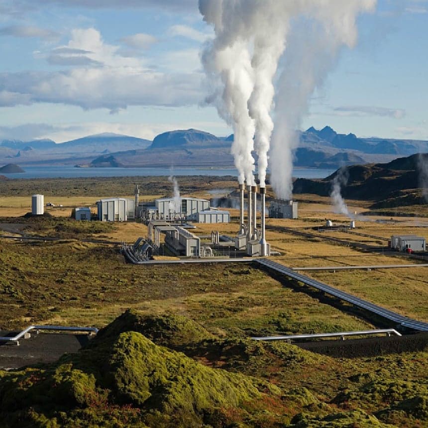 Geothermal and Hydroelectric Energy Image