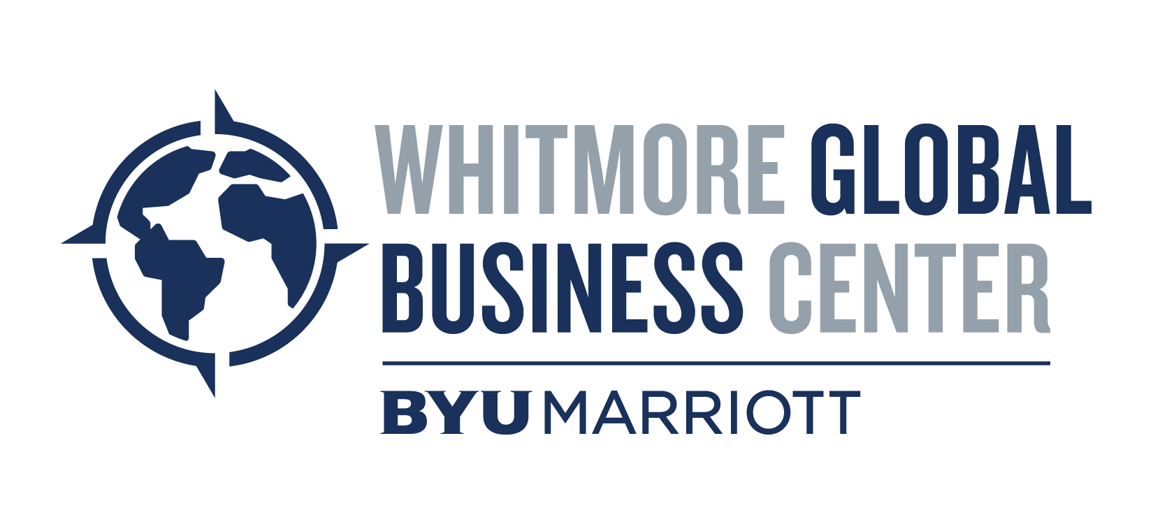 Whitmore Global Business Center | BYU Marriott Logo